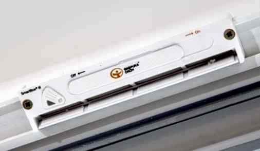 Окна с клапаном климат-контроля