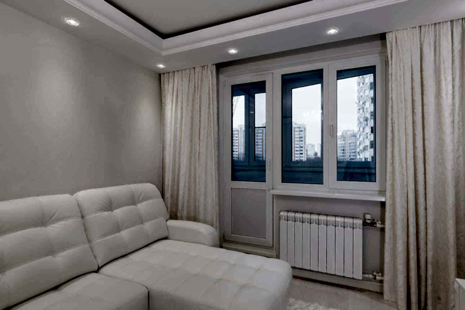 Остекление квартиры в доме серии П-44Т